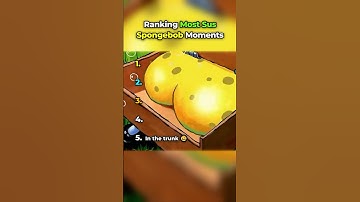 Ranking Most Sus Spongebob Moments (pt. 2) 😭