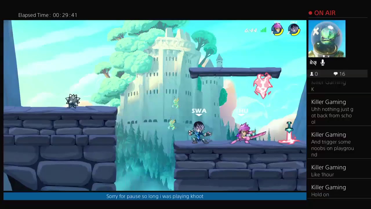 Brawlhalla jiro pink color (road to black) - YouTube