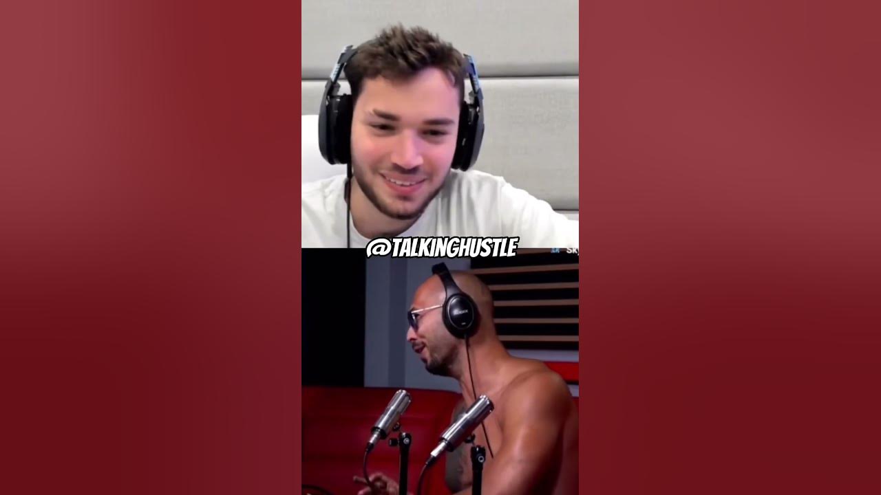 Andrew Tate Presses Adin Ross For Drinking A Soya Latte (Drink