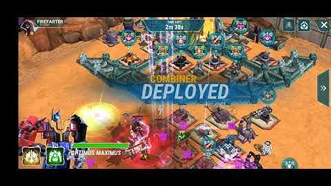 遊ぼう! Transformers Earth Wars - Combiner Attack!