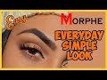 Everyday Simple Brown Eyeshadow Tutorial - Morphe 350 Palette - Under 5 Minutes