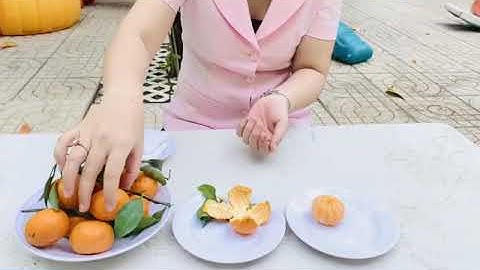 GDKNS: Lột vỏ quýt - GV: Nguyễn Thị Phương Loan - Lớp Mầm 1 (3 - 4 tuổi) - Trường MN 19/5 - Q8