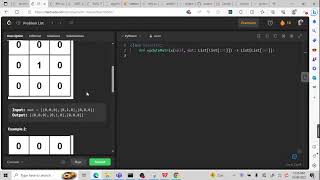 Leetcode 542. 01 Matrix (Multi-source BFS)