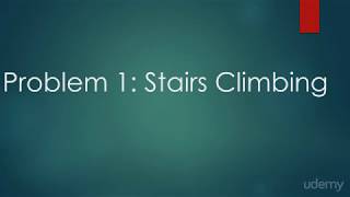 climbing stairs problem | dynamic programming part-2