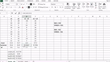 Variance of (X1 - X2) - see the variance compound even though you subtract X1 - X2