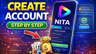 How to set up your account in Nita streaming app