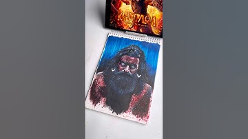 Kantara Chapter 1 Drawing 🔥 #shorts #kantarachapter1 #kantara #movie #cinema #drawing #art