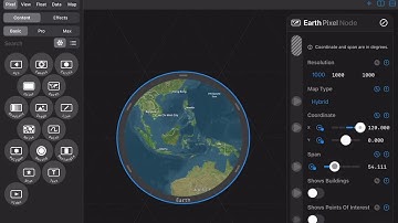 Circles - Earth Pixel Node