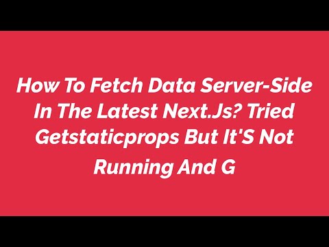 How To Fetch