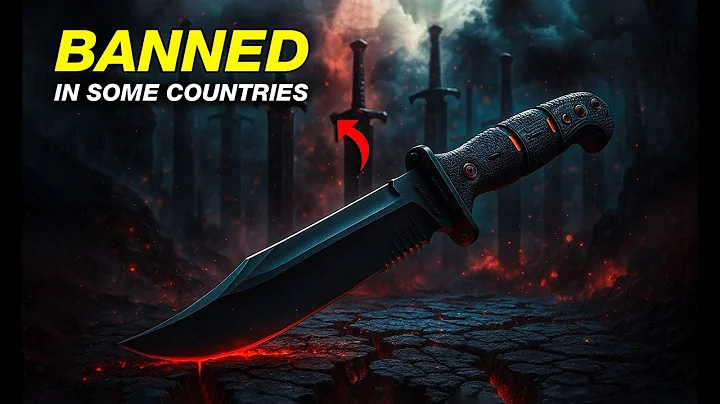 Top 5 Most Dangerous & Deadly Knives in the World! Tops Knives & Cold Steel! Part-2