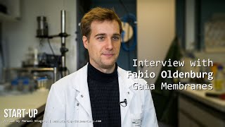 Fabio Oldenburg, Gaia Membranes - Behind-the-scenes interview from the documentary film "Start-up"