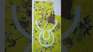New pattern making neck cutting and stitch #shorts #sewingtips #diy