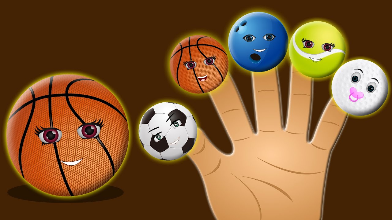 Sports Balls Finger Family Finger Family Childrens Nursery Rhymes
