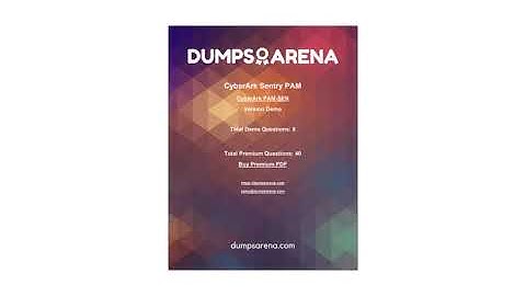 PAM-SEN Dumps - Get Reliable CyberArk PAM-SEN Exam Version