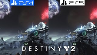 Destiny 2 PS4 vs PS5 - Graphics Comparison - Framerate - 4K - Loading Times