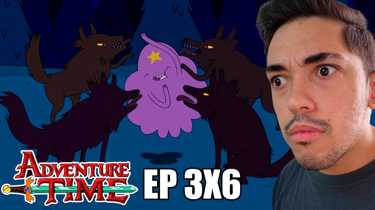 HISTORIA DA PRINCESA CAROÇO / HORA DE AVENTURA EPISÓDIO 6 TEMPORADA 3 REACT