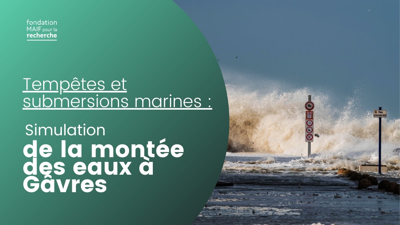 Temp tes et submersions marines simulation de la mont e des eaux 