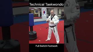 Taekwondo Full Switch Bag Training Drill