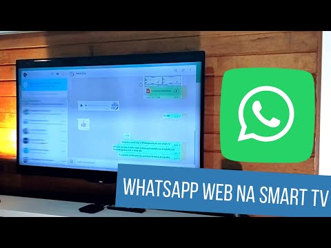 Aprenda como usar o Whatsapp Web na sua TV, QUALQUER UMA