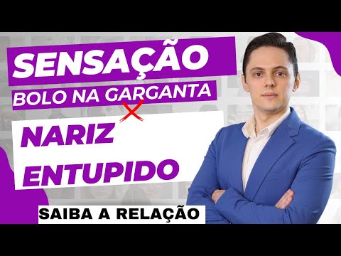 Vídeo: Nariz entupido pode causar dor de garganta?