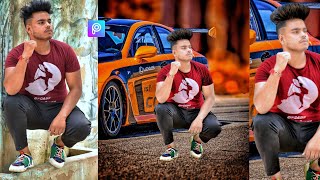 PicsArt Racing Car Manipulation Editing | Pics Cars Editing | Viral Editings | ROYAL EDITOR screenshot 1