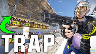 500 OYUNCULU SUNUCUDA TRAP BASE YAPTIM ! Rust Türkçe Solo