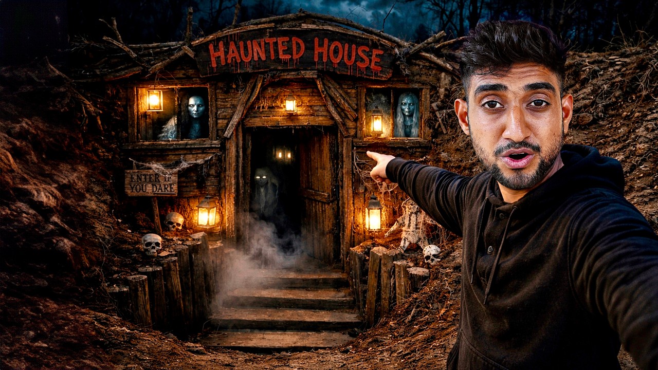 Haunted House Making Challenge - YouTube