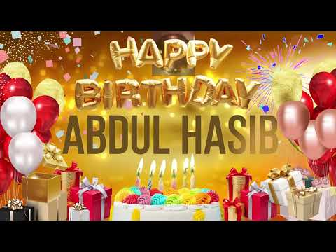 ABDUL HASiB - Happy Birthday Abdul Hasib
