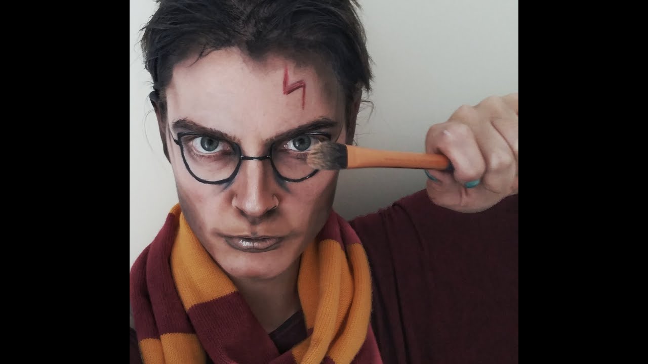Harry Potter Makeup Facepaint Transformation YouTube