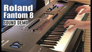 Video thumbnail of "Roland Fantom 8 -  Sound Demo by Yohan Kim"