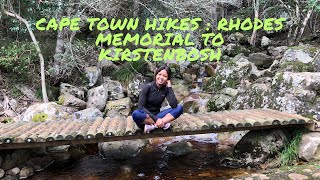CAPE TOWN HIKE VLOG: RHODES MEMORIAL TO KIRSTENBOSCH| SOUTH AFRICAN YOUTUBER