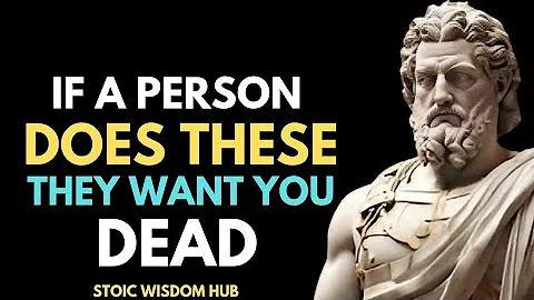 5 SIGNS A Person Doesn't Just HATE You | THEY WANT YOU DEAD | Stoic Philosophy #hate #jelous #stoic