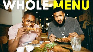 Eating a Whole Menu of Fried Chicken