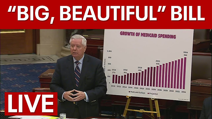 LIVE | Senate debates Pres. Trump's 'big, beautiful' bill