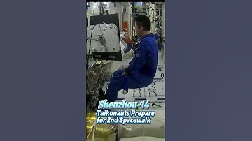 Shenzhou-14 #Taikonauts Prepare for 2nd #Spacewalk #fyp #technology #space #shenzhou14 #taikonaut