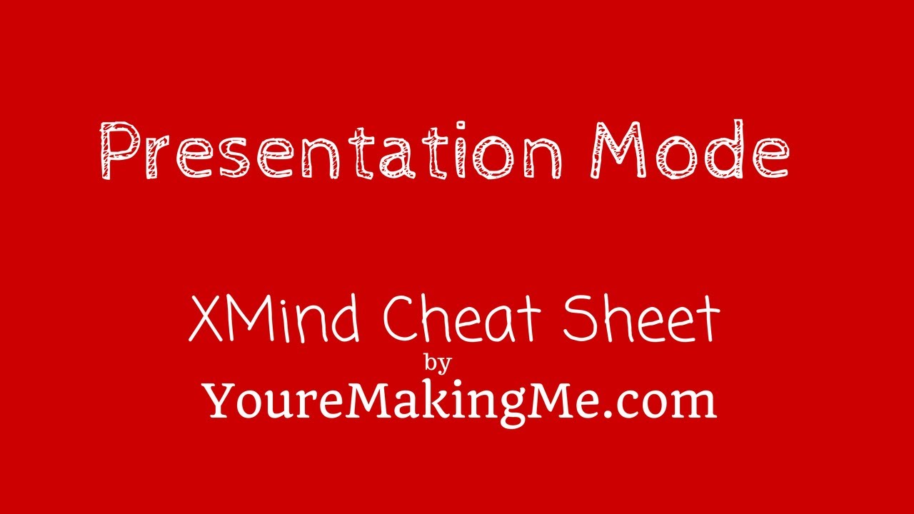 xmind presentation mode