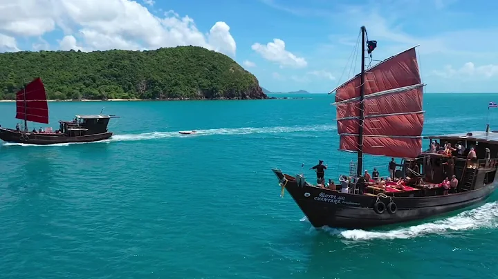 Video of Junk Chantara and Siamtara Boat charter K...
