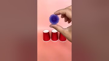 Where is the blue ball? 🔵 #shorts Exercises for intuition developing with INTUITION GAMES