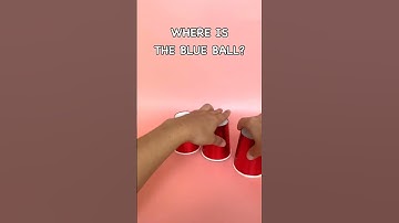 Where is the blue ball? 🔵 #shorts Exercises for intuition developing with INTUITION GAMES