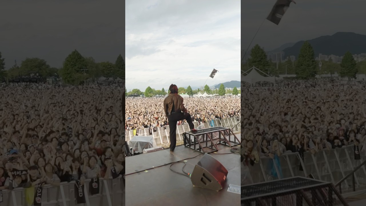 Opening performance at 2025 Busan International Rock Festival