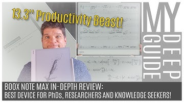 Boox Note Max In-Depth Review: Best Device for PhDs, Researchers, Students, and Knowledge Seekers
