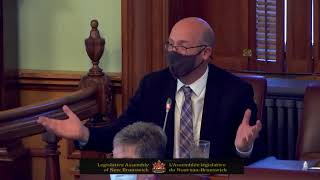 Rod Cumberland Presenting To Standing Committee Examining Glyphosate Use In New Brunswick's Forests