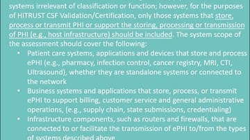 Navigating the HITRUST CSF Webinar