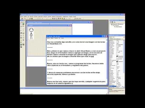 Movimiento de imagenes con Flechas - Tutorial - Visual Basic 6.0
