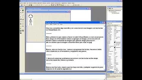 Movimiento de imagenes con Flechas - Tutorial - Visual Basic 6.0
