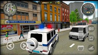 police car driving simulator City Police patrol car games 3D - Android gameplay screenshot 4