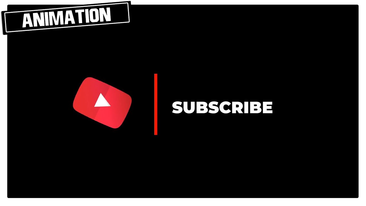 YOUTUBE SUBSCRIBE MOTION | BLACK BACKGROUND ANIMATION | OVERLAY | FREE  DOWNLOAD [CCM] - YouTube