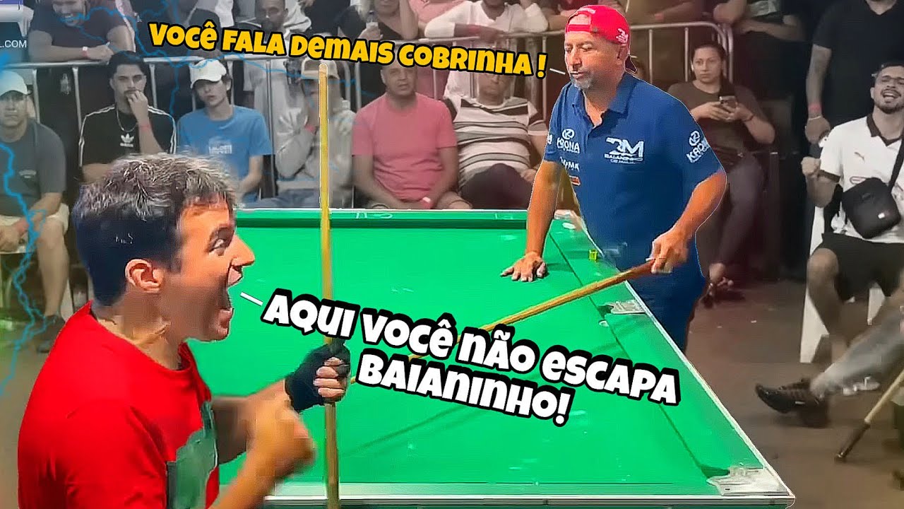 COBRINHA PASSOU DOS LIMITES COM PROVOCAÇÕES PRA CIMA DO BAIANINHO DE MAUÁ EM REVANCHE POLÊMICA