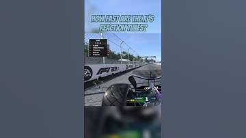 F1 22 // How fast are the AI