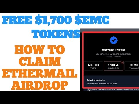 FREE $1,700 $EMC TOKENS| HOW TO POSITION FOR ETHERMAIL AIRDROP| FREE $EMT